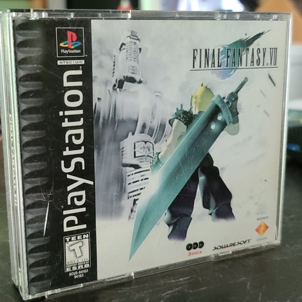 Final Fantasy 7 PS1 all 3 discs